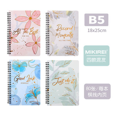 سيناريو استخدام دفتر اليومية حلزوني بغلاف مقوى متين قياسي