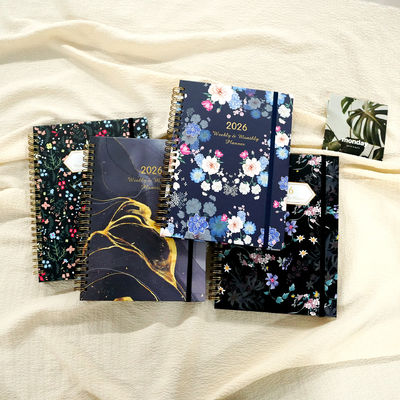 دفتر ملاحظات أحادي اللون مخصص عالي المتانة وقابل للتخصيص