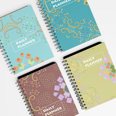 دفتر ملاحظات ذات غلاف صلب ذو موضوع واحد مع ميزة أسلوب أنيقة مناسبة للملاحظات في الاجتماعات والمذكرات الشخصية