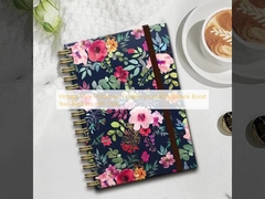 دفتر يوميات مخصص بغلاف مقوى على الطراز القديم يعزز عملك بأناقة