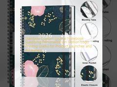 دفتر يوميات قياسي مخصص يوفر خيار التخصيص وطباعة الشعار وهو مفيد لإطلاق المنتجات والتوعية