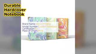 دفتر ملاحظات حلزوني: غلاف متين للملاحظات