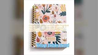 دفتر ملاحظات بغلاف صلب حلزوني: مجلتك المخصصة